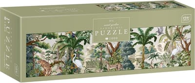 Panorama Legpuzzel 1000 Stukjes voor Volwassenen - Betoverende Geheime Tuin
