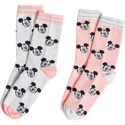 Damessokken Disney Mickey Rose Petits Visages (x6)