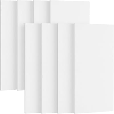 Akoestische Panelen - Geluidsisolatieplaten Wandbekleding - Studio Huis Kantoor - Hoge Dichtheid 168kg/m3 - 112 x 55 cm - Wit