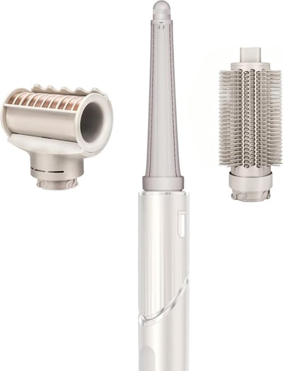 Haarstyling Opzetstukken - Krul- en Borstelsets - Haar Modelleren - 3-in-1 Functie - N.v.t. - Zwart