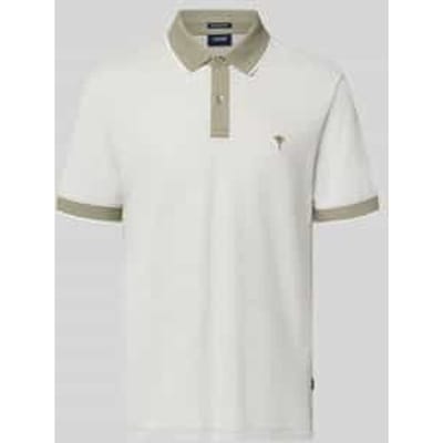 regular fit poloshirt met labelstitching model 'Percyco'