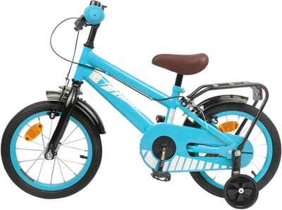 Kinderfiets - Jongensfiets Meisjesfiets - Buiten Spelen - Klassiek Ontwerp - 16 Inch - Lichtblauw