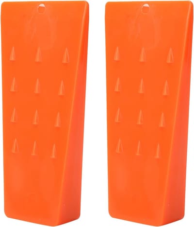 Kunststof Velwiggen - Boomzaag Gereedschap - Veilig Hout Zagen - Duurzaam Kunststof Materiaal - 14cm Lengte - Oranje
