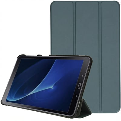 imoshion Tablet Hoes - Geschikt voor Samsung Galaxy Tab A 10.1 (2016) - Trifold Bookcase - Donkergroen