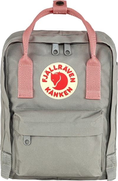 Fjällräven Kånken Mini Unisex Rugzak - Fog - Pink