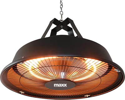 MaxxGarden Terrasverwarmer - Heater - Hangend Terrasverwarmer Elektrisch - Retro design - 1500W