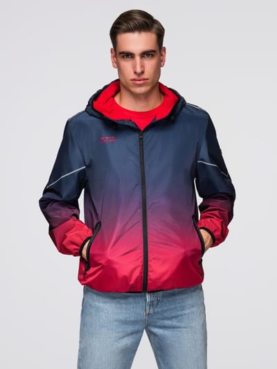 OMBRE Jas - Rits Rood S