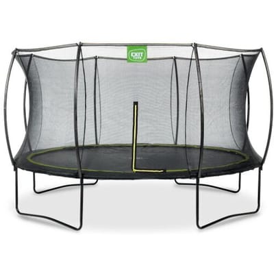 EXIT Silhouette Trampoline ø366cm - Op Poten - Rond - Trampoline Buiten - Voor Kinderen - Zwart