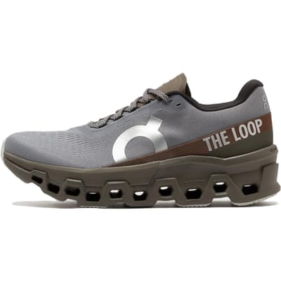The Loop Running Supply x Pleasures x Cloudmonster 2 Mist Olive Heren Sneakers Grijs 3MF10493192 44.5 gray