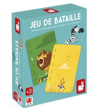 Janod - Spel - Battle game met kaarten