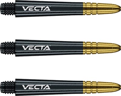 Winmau Vecta Black & Gold - Dart Shafts