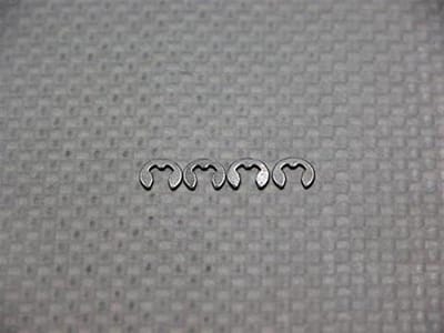E-Clips - Bevestigingsclips - Onderdelen vervangen - Voor GPM Dampers - 4 stuks - Zwart