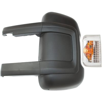M MODECAR - Autospiegelbehuizing - Lange Arm Links - Met Oranje Ingebouwde Richtingaanwijzer - Geschikt voor Peugeot Boxer 2006+
