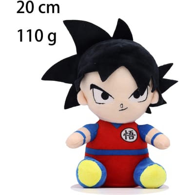 20cm Japanse Anime Pluche Poppen Super Saiyan Goku Vegeta Piccolo Trunks Gohan Knuffels 20cm