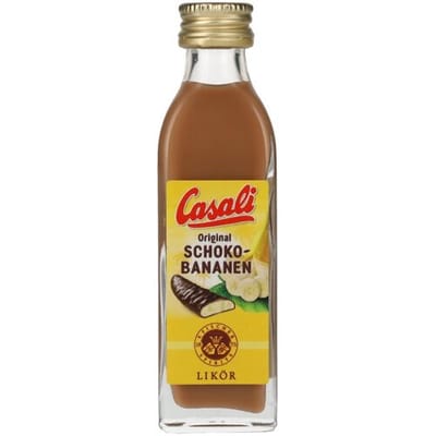 F. FISCHER 1875 Casali Original SCHOKO-BANANEN Likör 15% Vol. 0,04l