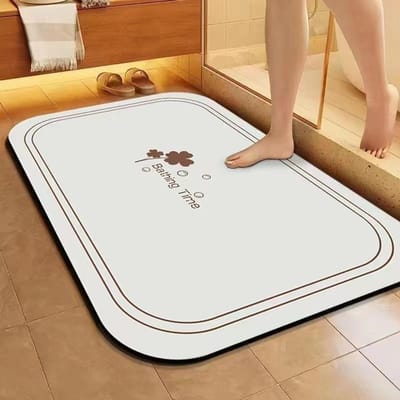 Diatomeeën Aarde Badkamermat Sneldrogende Badkamermat 40 * 60cm