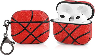 Siliconen Hoesje Airpods 3 Grappig Schattig Cartoon Mode Zachte Cover - Basketbal Motief