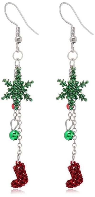 Dailygoody - Geschenken Kousen - Kerstdecoratie - Leuke Oorbellen