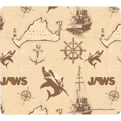 Jaws Map Gaming Mouse Mat - Small