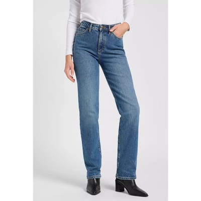 Lee June Rays Of Indigo Jeans Taglia: W27L31 | Pantaloni Outlet | Donna | Blu