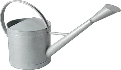 Zinken gieter buitenshuis XL
