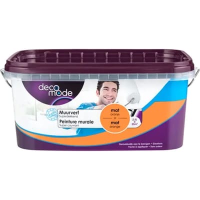 Decomode Muurverf - Mat - Wit - 2,5l