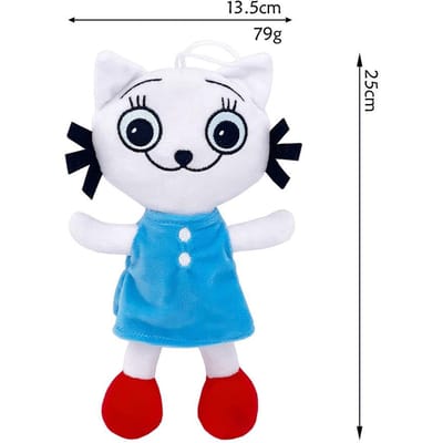Kicia Kocia Maskotte Kicia Kocia Pop Kicia Kocia Pluche Speelgoed Merchandise Knuffeldier Zacht Speelgoed Klein Meisje Kat Pop Pop Verjaardag Mooi Cadeau 25cm