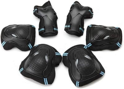 Beschermende Gear Set voor Kinderen - 6 in 1 Knie, Elleboog en Pols Protectors voor Activiteiten