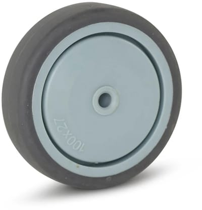 Trolley wiel - 100mm - 100kg