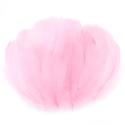 Dailygoods- Veren 300 Stuks - Roze Pluizige Knutselveren - Decoratieve Indianenveren - Doe-Het-Zelf Hoofdtooi - Dromenvanger - Natuurlijke Veren voor Halloween - Knutselmaterialen