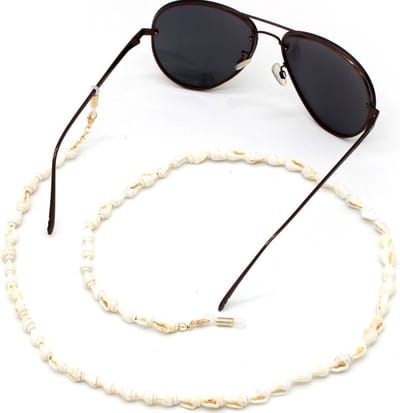 Zonnebrilkoord - schelpen - zomer - strand - beach - vrouwen - accessoire - zonnebril - hip