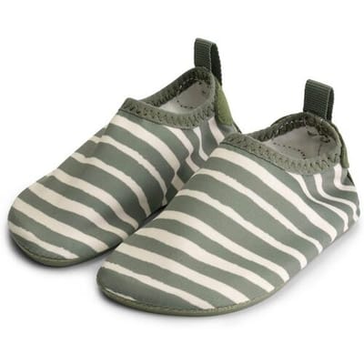 Prénatal kinder zwemschoenen streep Light Khaki Green 18/19 heren