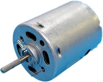 DC Motor - Hobby Motor Toy Motor - DIY Projecten - Stabiele Prestaties - 12V-24V - Zilver