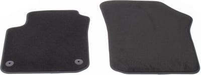 Automatten voor Volkswagen Up, Skoda Citigo, Seat Mii (2011-2023) - 2-delig - Velours - Voorzijde