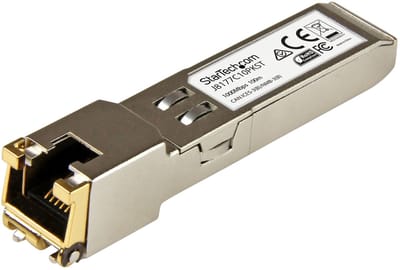 StarTech.com Gigabit RJ45 Koper SFP Transceiver Module - HP J8177C Compatible - SFP (mini-GBIC) transceiver modul - Gigabit Ethernet