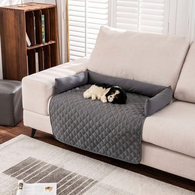 Dailygoods- Hondenbankbed Koelmat - Hondenkussen - Antislip - Wasbaar - Opvouwbaar - 75 x 75 cm