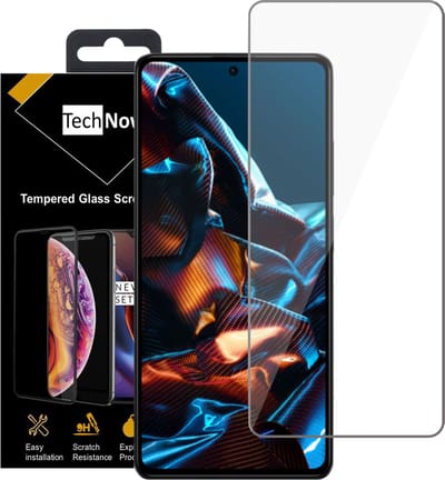 Screenprotector geschikt voor Xiaomi Poco X5 – Screenprotector geschikt voor Xiaomi Poco X5 Screen Protector Tempered Glass
