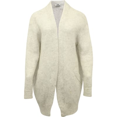 Acne Studios Raya Cardigan in crèmekleurige wol