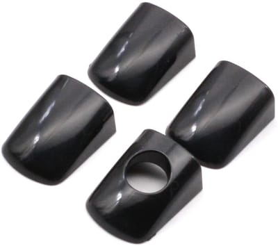 Dailygoody - Deurgreep Einde Cap Trim - 4 Stuks - Voor Citroën Fiat Peugeot - Auto Accessoires - Hoogwaardige Kwaliteit - Geschikt voor Diverse M