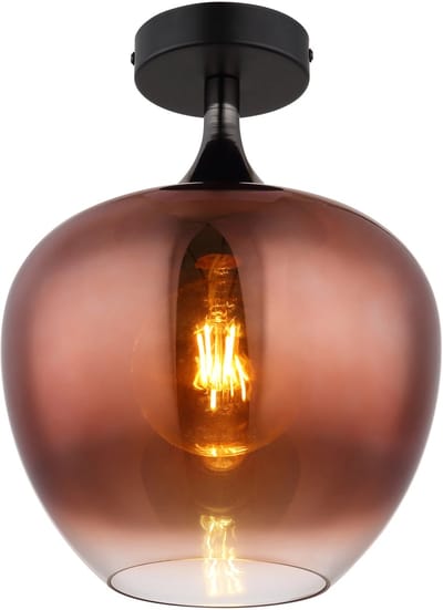 Plafondlamp MAXY ø24CM E27 1-Lichts Koper