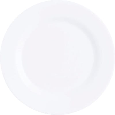 Bordenset Arcoroc Intensity White Wit 6 Stuks Glas 25,5 cm