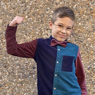 Sir Redman - Strikken - kinderstrik Perfect Presence Mauve - mauve