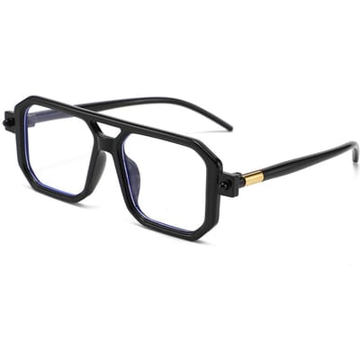 Lunettes de Soleil Carrées de Marque Designer Femmes Hommes Nuances Lunettes de Soleil Féminines Mode Rectangulaires Rivets 1PC