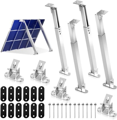 4x Beugel voor zonnepaneelverhoging plat dak PV