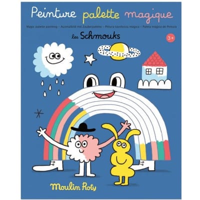 Moulin Roty magisch schilderen Les Schmouks 3 jr+