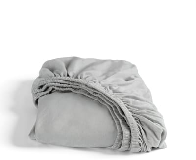 Cinderella - Hoeslaken (tot 35 cm) - Jersey - 160x200 cm/210 cm - Lichtgrijs