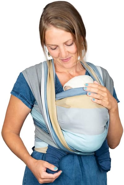 Geweven Draagdoek - Baby Draagdoek - Dichtbij Dragen - 100% Biologisch Katoen - 5.90 Meter - Riga
