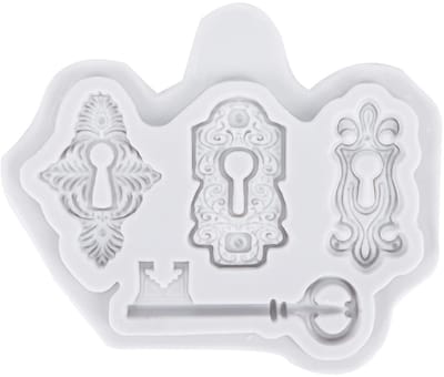 Dailygoods- Sleutelgat Schimmel Retrostijl - Siliconen Taartvorm - Antiaanbakvorm - DIY Bakvorm - Temperatuurtolerantiebereik - Unieke Decoratie