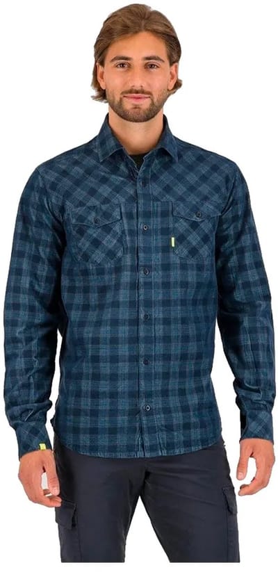 Karpos Fatna Overhemd Met Lange Mouwen Blauw M Man