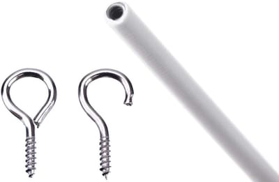 Spiraal Vitraal Vitrage Gordijndraad en Accessoires voor Lichte Gordijnen - 12 m